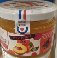 Perles fruitées pêche