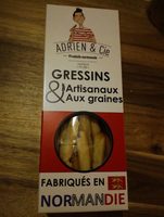 Gressins artisanaux & aux graines