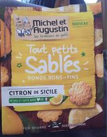 Sablés au citron de Sicile
