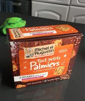 Tout petits Palmiers au sucre caramélisé