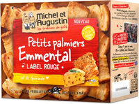 Petits palmiers Emmental Label Rouge, sel de Guérande