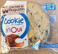 Cookie chocolat noir et noix de coco Michel et Augustin