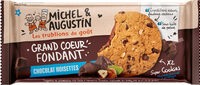 Cookie grand coeur fondant noisette