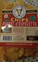 Chips piment d'Espelette