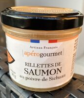 Rillettes de saumon au poivre de Sichuan
