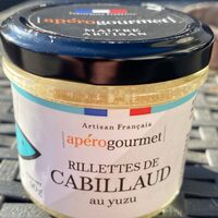 Rillettes de cabillaud au yuzu