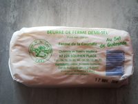Beurre de ferme demi sel