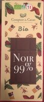 Chocolat noir 99%