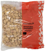 Amandes mondées bio