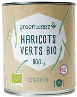 Haricots verts bio origine France