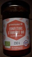 Confiture d'abricot allégée en sucre