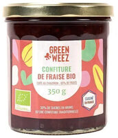 Confiture de fraises bio 65%