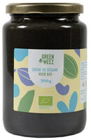 Crème de sésame noir bio