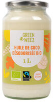Huile de coco désodorisée bio
