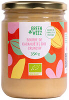 Beurre de cacahuètes bio crunchy