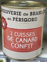 2 cuisses de canard confit