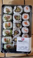California saumon et maki mixte
