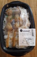 Box brochette boulettes poulet et gyoza