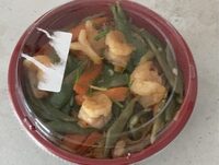 Nouilles Teppanyaki crevette