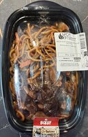Bœuf aux oignons & nouilles sautées