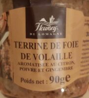 Terrines de foie de volaille