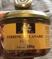 Terrine de canard à l’ail