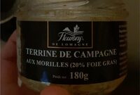 Terrine de campagne aux morille