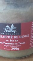Effiloché de dinde