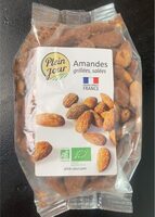 Amandes grillées, salées
