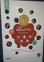 Les minis boulettes Tout chocolat Bio