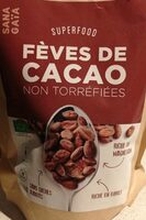 Fèves de cacao non torréfiées