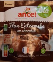 Flan entremets au chocolat