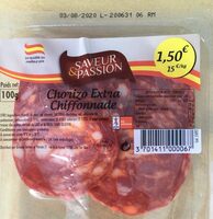 Chorizo extra chiffonnade