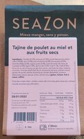 Tajine de poulet au miel et aux fruits secs