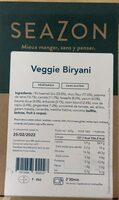 Veggie biryani