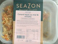 Canard laqué au miel & sriracha