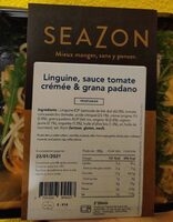 Linguine, sauce tomate crémée & grana padano