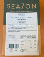 Lieu brocolis purée de carottes