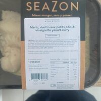 Merlu, risotto aux petits pois