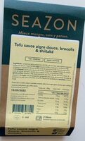 Tofu sauce aigre douce, brocolis & shitaké