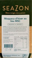 Moqueca d’hiver au lieu MSC