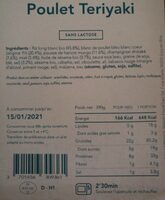 Poulet teriyaki