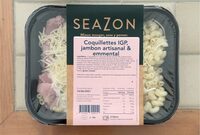 Coquillettes IGP, jambon artisanal & emmental