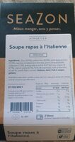 Soupe repas à l'Italienne