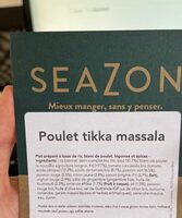 Seazon Poulet tikka massala