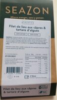 FIlet de lieu aux capres & tartare d’algues