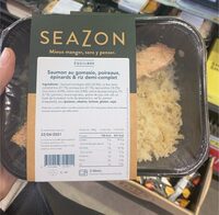 Saumon gomasio, poireaux, épinards et riz demi-complet