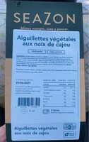 Aiguillettes vegetales aux noix de cajou