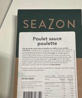 Poulet sauce poulette