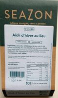 Aioli d’hiver au lieu